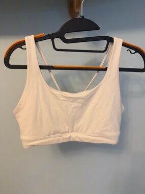 Athleta Light Pink Scoop Sports Bra